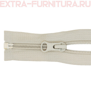 Молния Спираль разъемная дл. 50см, Т5, цв.310 св.серый LOGO