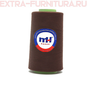 Нитки МН 40/2 п/э  5000 ярдов №533 коричневый