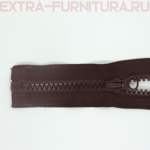 Молния Трактор Т5 1 замок 80см, цв.304 коричневый темный, LOGO