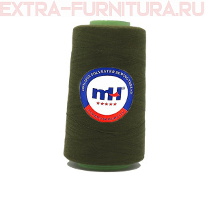 Нитки МН 40/2 п/э  5000 ярдов №421 хаки