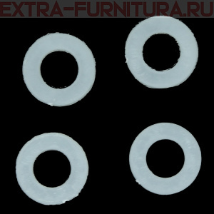 Колечко прозрачное под люверсы №5 (8мм), (уп.1000шт) NEWSTAR