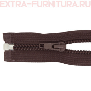 Молния Спираль разъемная Т5, дл. 65см, цв.304 темно-коричневый