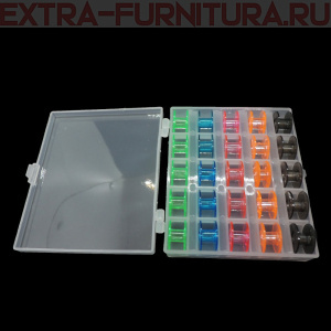 Набор шпулек к БШМ арт.ТВ-0350-Р в пластиковом боксе уп.25 шт