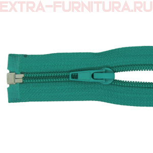 Молния Спираль разъемная Т5, дл. 60см, цв.257 изумрудный