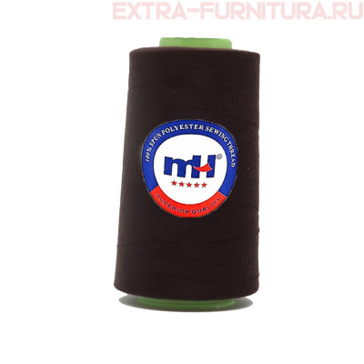 Нитки МН 40/2 п/э  5000 ярдов №562 т. коричневый