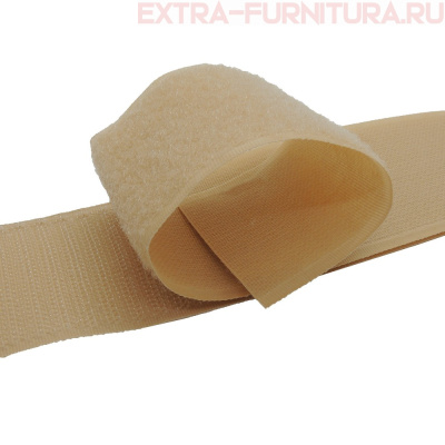 Лента контакт 50мм цв.бежевый 2068 (25м)