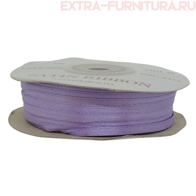 Лента атласная  3 мм  цв.174 фиолетовый рул.100м