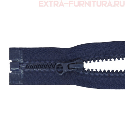 Молния Трактор Т5 1 замок 55см, цв.330 синий темный, LOGO