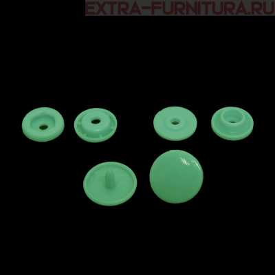 Кнопка NEWSTAR пластиковая 12,5мм, цв.199 салатовый (уп.1000шт.)