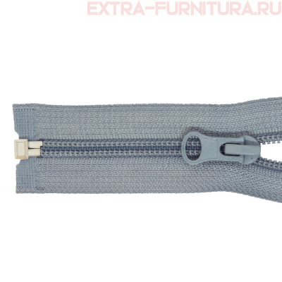 Молния Спираль разъемная дл. 60см, Т5, цв.316 серый LOGO