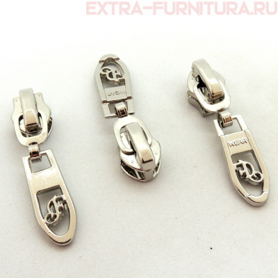 Бегунок декоративный автомат СП7 никель №3 (уп. 50 шт.)