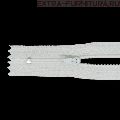  Молния Спираль н/р Т3, дл.18 см, цв. белый