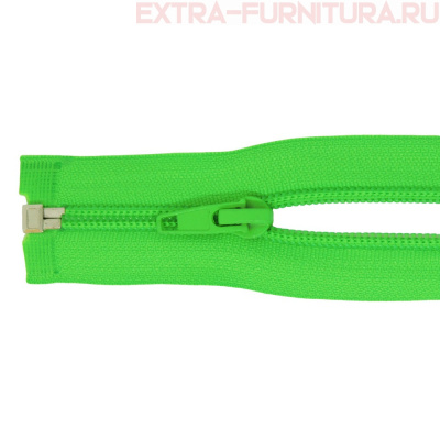 Молния Спираль разъемная Т5, дл. 75см, цв.334 ярко-зеленый