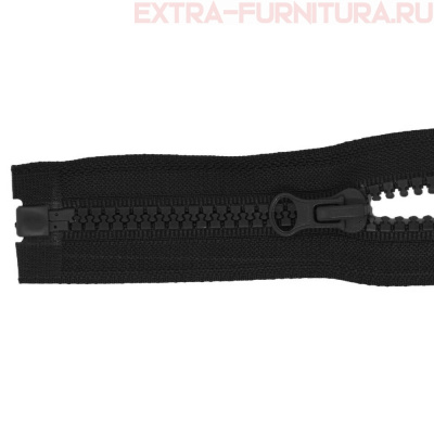 Молния Трактор Т5 1 замок 55см, цв. 322 черный, LOGO