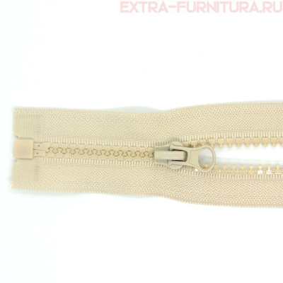 Молния Трактор Т5 1 замок 85см, цв.307 серо-бежевый, LOGO