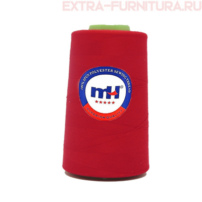 Нитки МН 40/2 п/э  5000 ярдов №565 красный