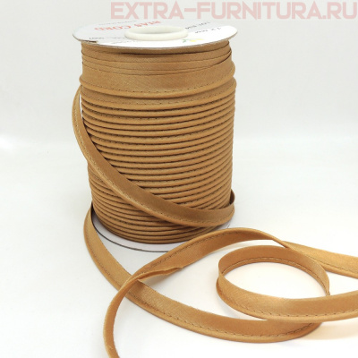 Кант атласный 12 мм, 72 ярда, цв. 007 бежевый ЕВРО